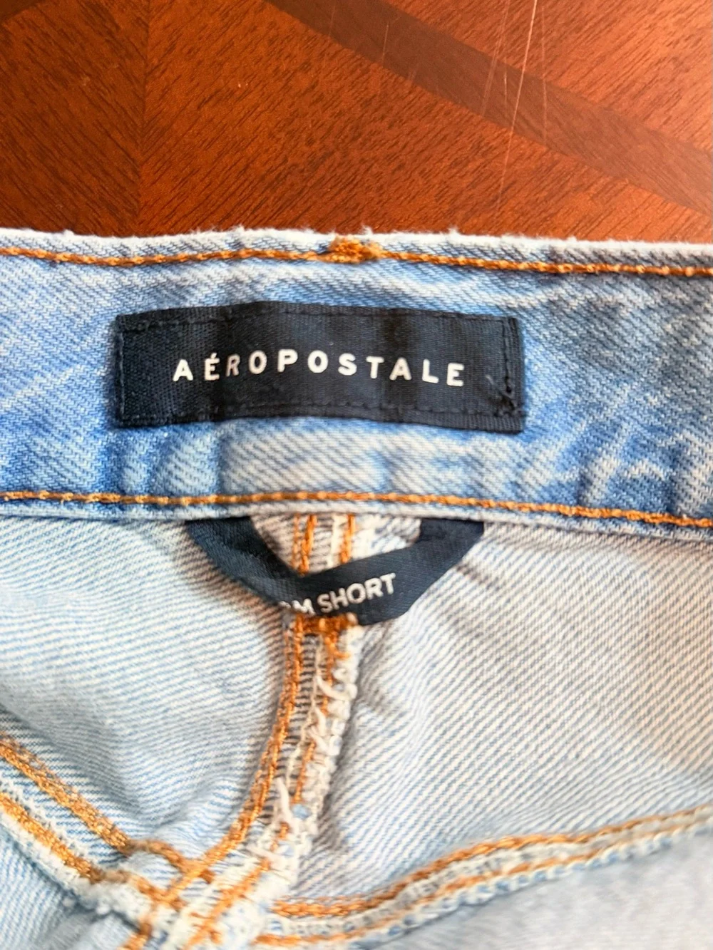 Aeropostale Light Blue Denim Shorts